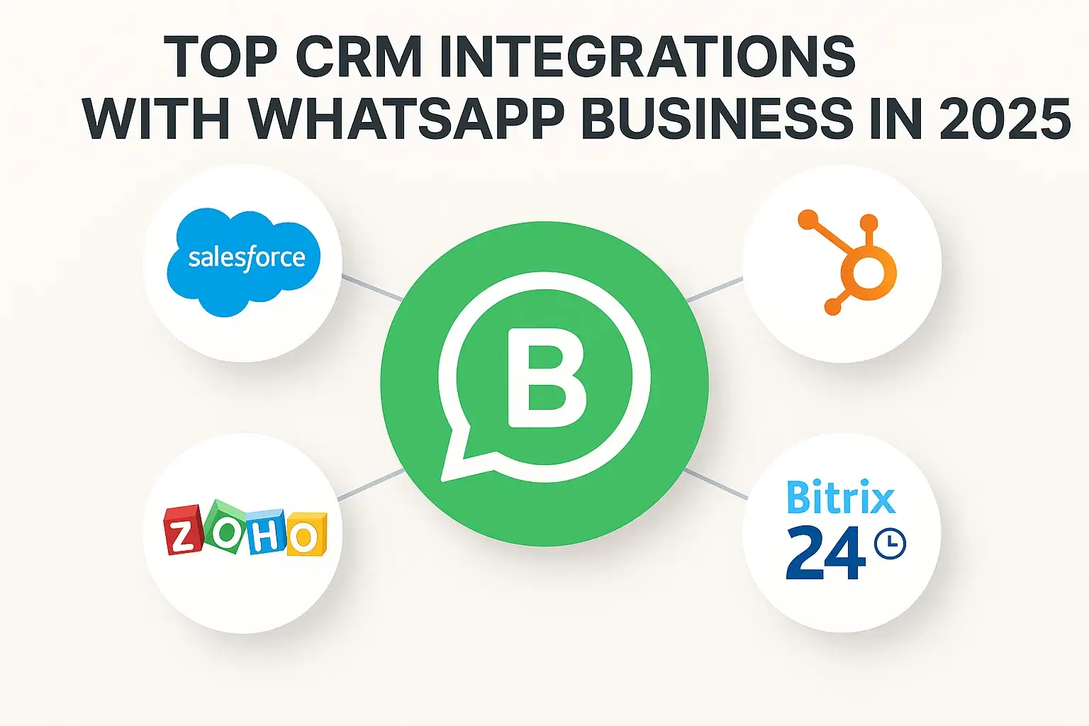 Top CRM Integrations with WhatsApp Business in 2025
